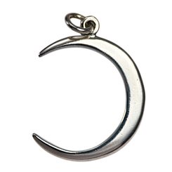 LUNA - MOON, silver pendant