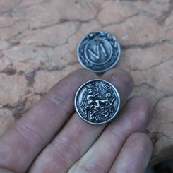 Prague groschen, replica of medieval coin Ag 925/1000, 13g