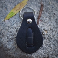 BULLET, keyring, leather