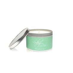 Spruce and Fir Travel Container, scented candle