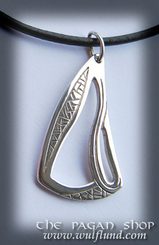 Celtic Necklace, handcrafted silver jewel V