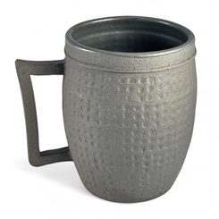 Medieval cup, ceramics, Bohemia, 14th century, replica