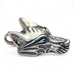 TWO WOLVES - silver ring
