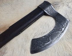 CONNOR geätzte Axt - Kinn