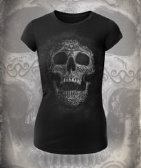 CELTIC SKULL, men's T-shirt colored