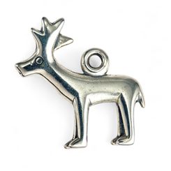 CELTIC STAG PENDANT, La Tene, oppidum Stradonice, replica, Ag 925