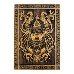 FREYA, wooden wall picture 21x30cm