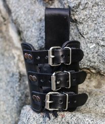 ROCKER, porte-corne en cuir