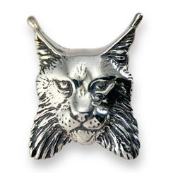 LYNX, pendentif, argent 925