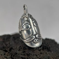 Pendentif viking, Stora Ryk, Suède, bronze
