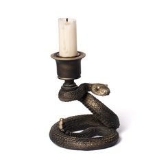 Death Rattle, snake, candlestick