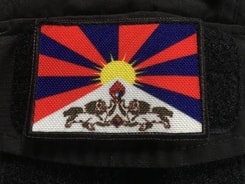 FREE TIBET, velcro patch