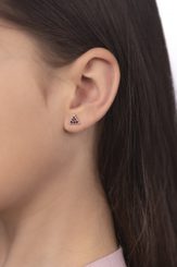 LUNA - pendentif, grenat. argent