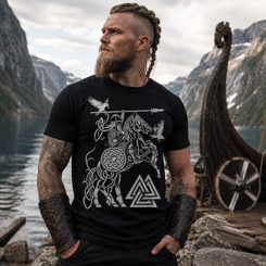 Thor, Viking t-shirt femme coloré