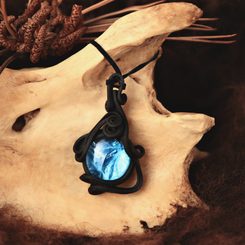 BLUE GLASS pendant