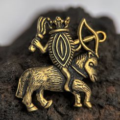 FASCINUS, Roman phallic pendant Gold plated