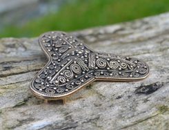Zwei Wölfe - Fenrir, Wolfsring, Silber Ag 925