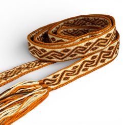 Bande tissée à la main sur tablettes, 1 m
