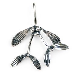 Druid Mistletoe, pendant, silver