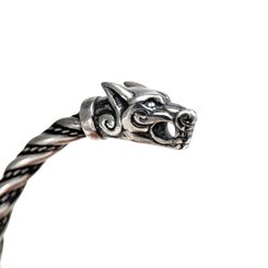SNAKE, brass bracelet