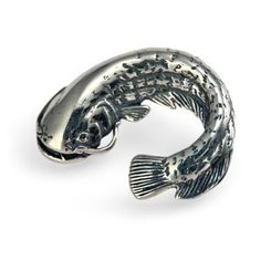 Silure, pendentif en argent 925