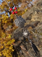 EAGLE, NATIVE AMERICAN NECKLACE