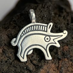 TATANKA - BISON Silver Pendant