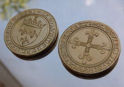 ERIC BLOODAXE, Northumbria, year 952 Replica Viking Coin, Silver 925