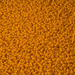 Preciosa seed beads, orange 10 / 0