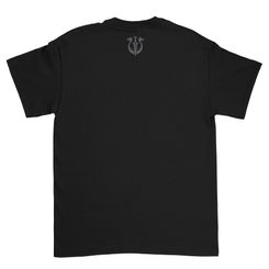 DUEL - medieval Rabbit and Knight, t-shirt, black