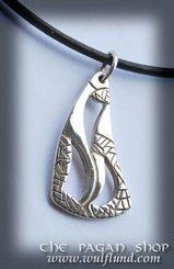 Celtic Necklace, handcrafted silver jewel IV