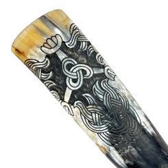 FENRIR Borre style - belt buckle, bronze