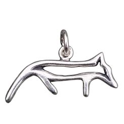 GUMPI, loup sami, pendentif, argent 925/1000
