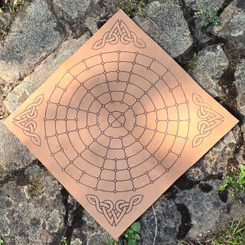 FIDCHELL Celtic board game version ERIN - leather board