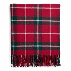 Irish wool blanket, lamb, Christmas