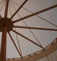 Saxon tent Jorvik, 2 x 4 m