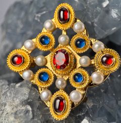 Medieval brooch, 13th century, France or England