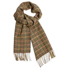Irish Scarf, Foxford Modern Houndstooth Lambswool Scarf