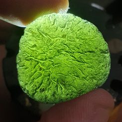 WOODEN BOX for MOLDAVITES, box made of oak wood