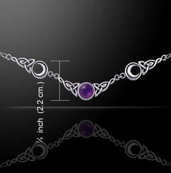 THOR's HAMMER, Scania, viking knit, silver necklace