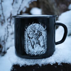 LESHY Slavic Forest Spirit Enamel Mug