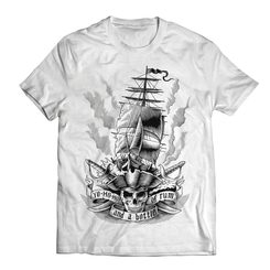 YO-HO-HO! And a Bottle of Rum - Pirate T-shirt for men