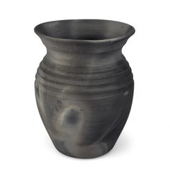 Medieval cup, smoked ceramics