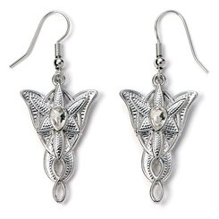 Boucles d'oreilles pendantes Elvenstar, Seigneur des Anneaux LOTR