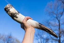 SCOTTISH THISTLE - Alba, drinking horn