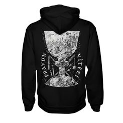 Truth prevails - Hussite Zipper bw