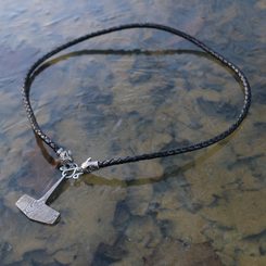 HEIMIR, Thor's Hammer, Damascus steel - BOLO