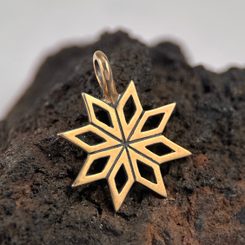 MORNING STAR VENUS, bronze pendant