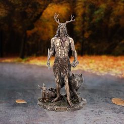 CERNUNNOS from Gundestrup Cauldron, silver pendant