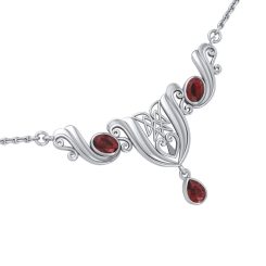 THOR's HAMMER, Scania, viking knit, silver necklace